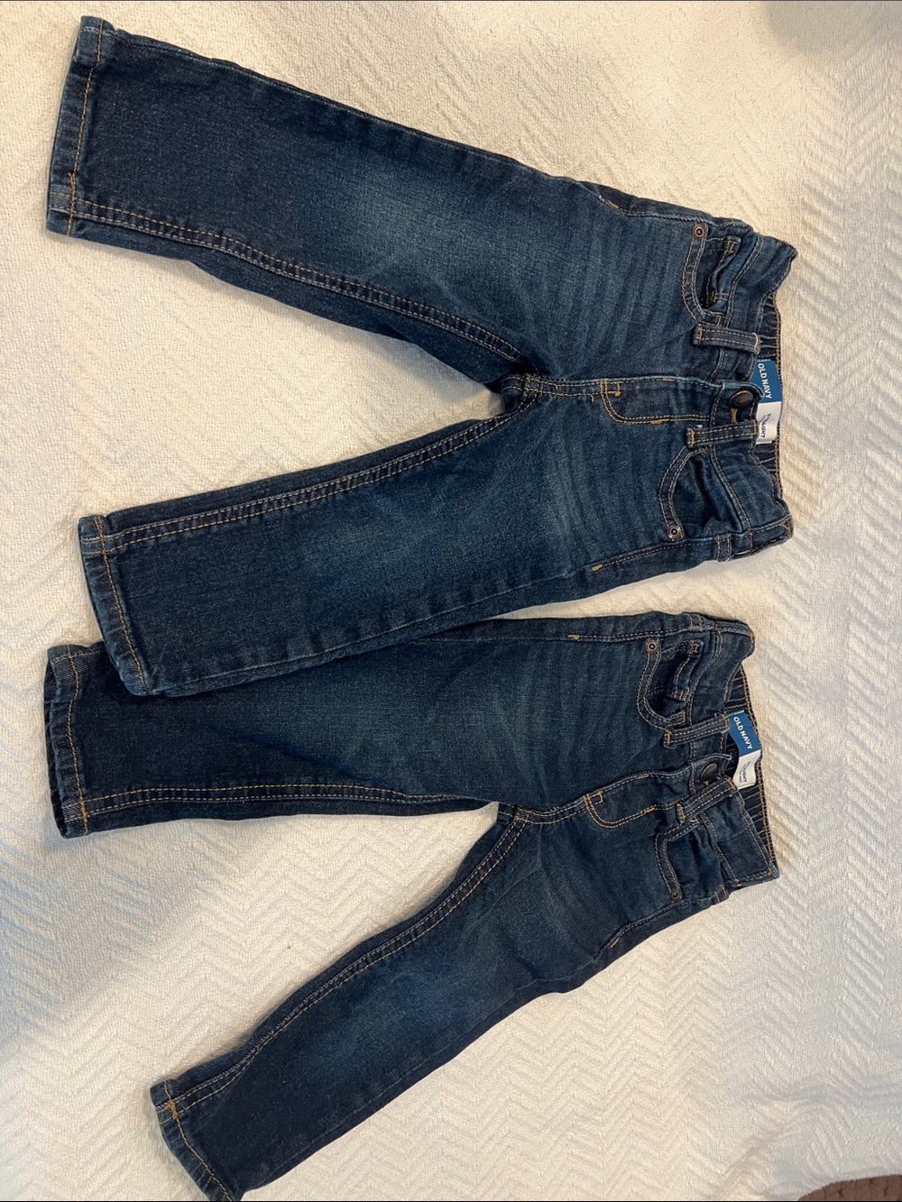 Old Navy Kids Dark Blue Denim Jeans Duo